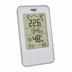 30.5057.02 termohigrometr elektroniczny (opcjonalnie świadectwo wzorcowania, znak CE, TFA Dostmann)